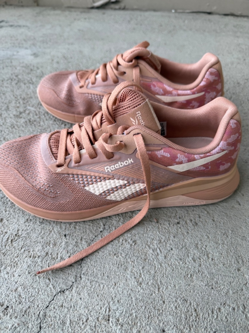 Reebok Nano X4 Womens Size 7 Blush Pink Training Shoes